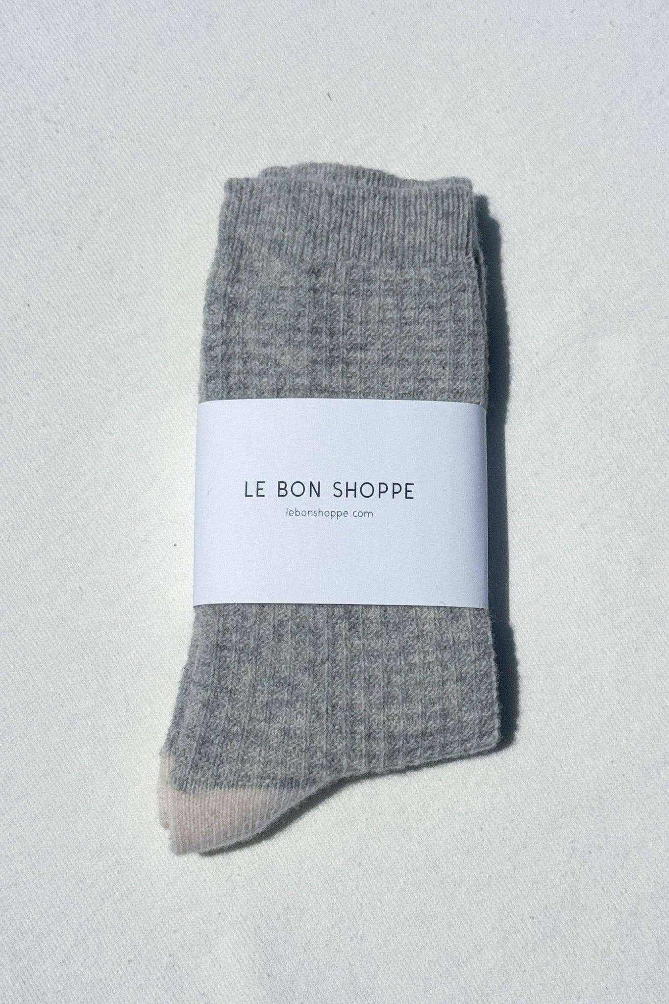 Le Bon Shoppe Wool Waffled Socks - Multiple Options