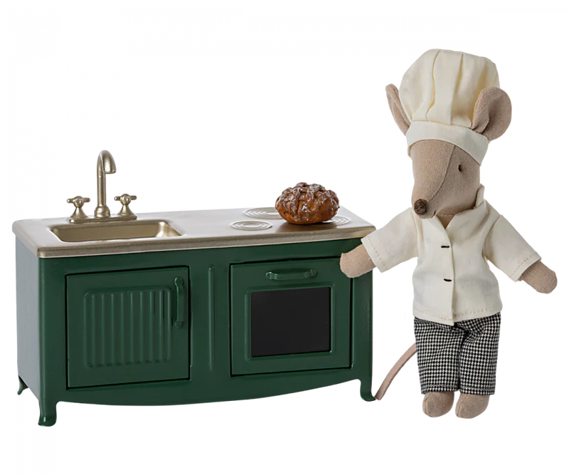 Maileg Kitchen, Mouse - Dark Green