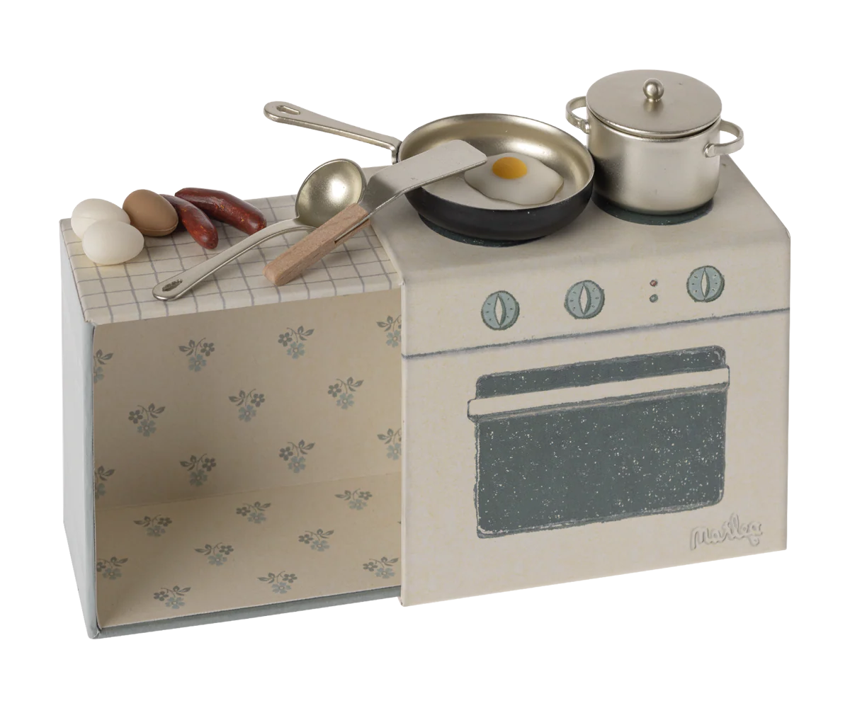 Maileg Cooking Set, Mouse