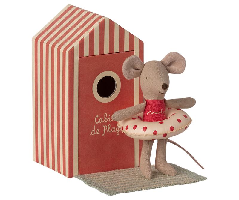 Maileg Beach Mice, Cabine de Plage - Multiple Options