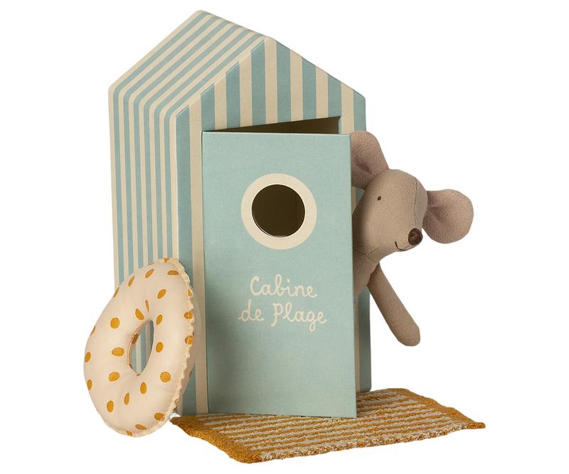 Maileg Beach Mice, Cabine de Plage - Multiple Options