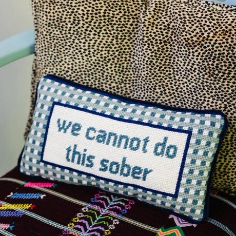 Furbish Needlepoint Pillows - Multiple Options
