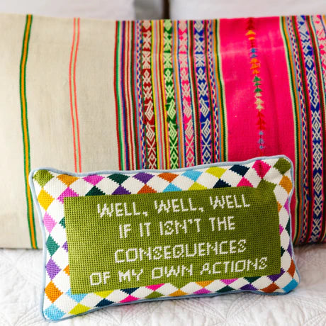 Furbish Needlepoint Pillows - Multiple Options