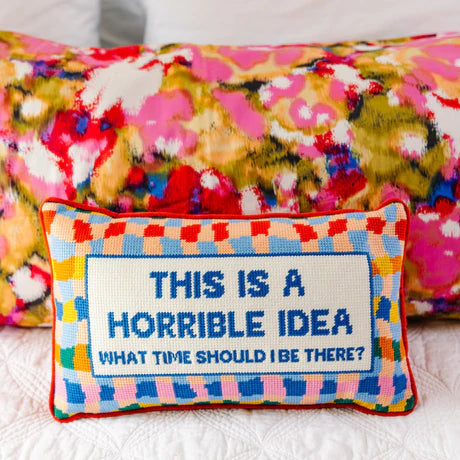 Furbish Needlepoint Pillows - Multiple Options