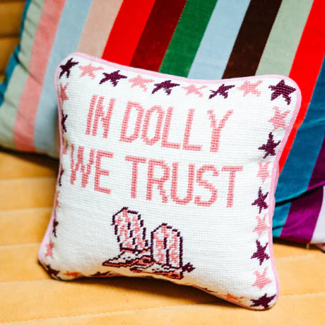 Furbish Needlepoint Pillows - Multiple Options