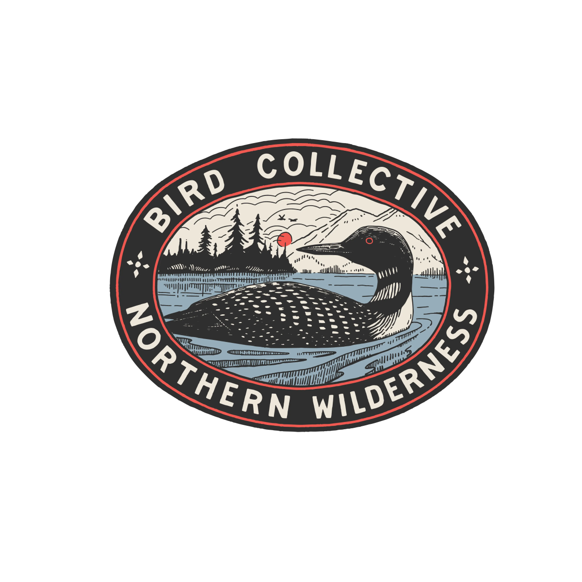 Bird Collective Northern Wilderness Sticker