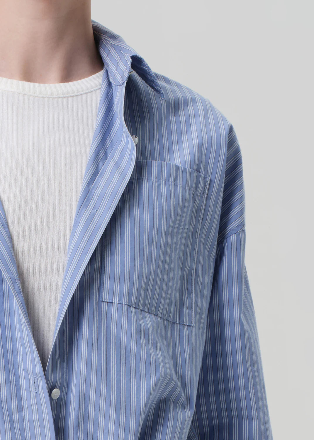 Citizens of Humanity Frances Cropped Cape Button Up in Kindred