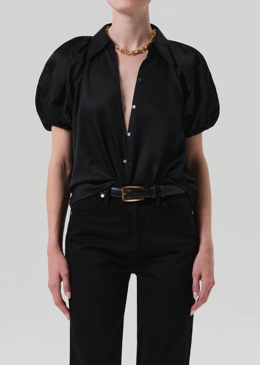 Citizens of Humanity Leila Blouse, Black