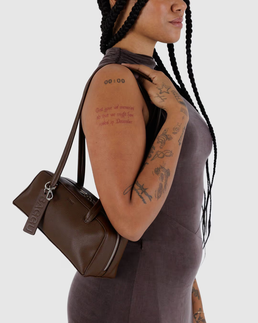 Baggu Small Recycled Leather Bowler Bag - Multiple Options – The