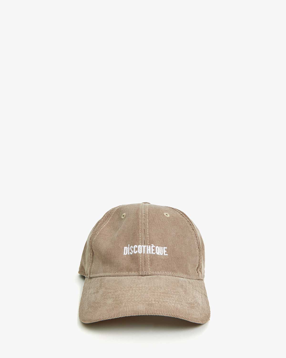 Clare V Corduroy Baseball Hat Petit Discotheque, Stone