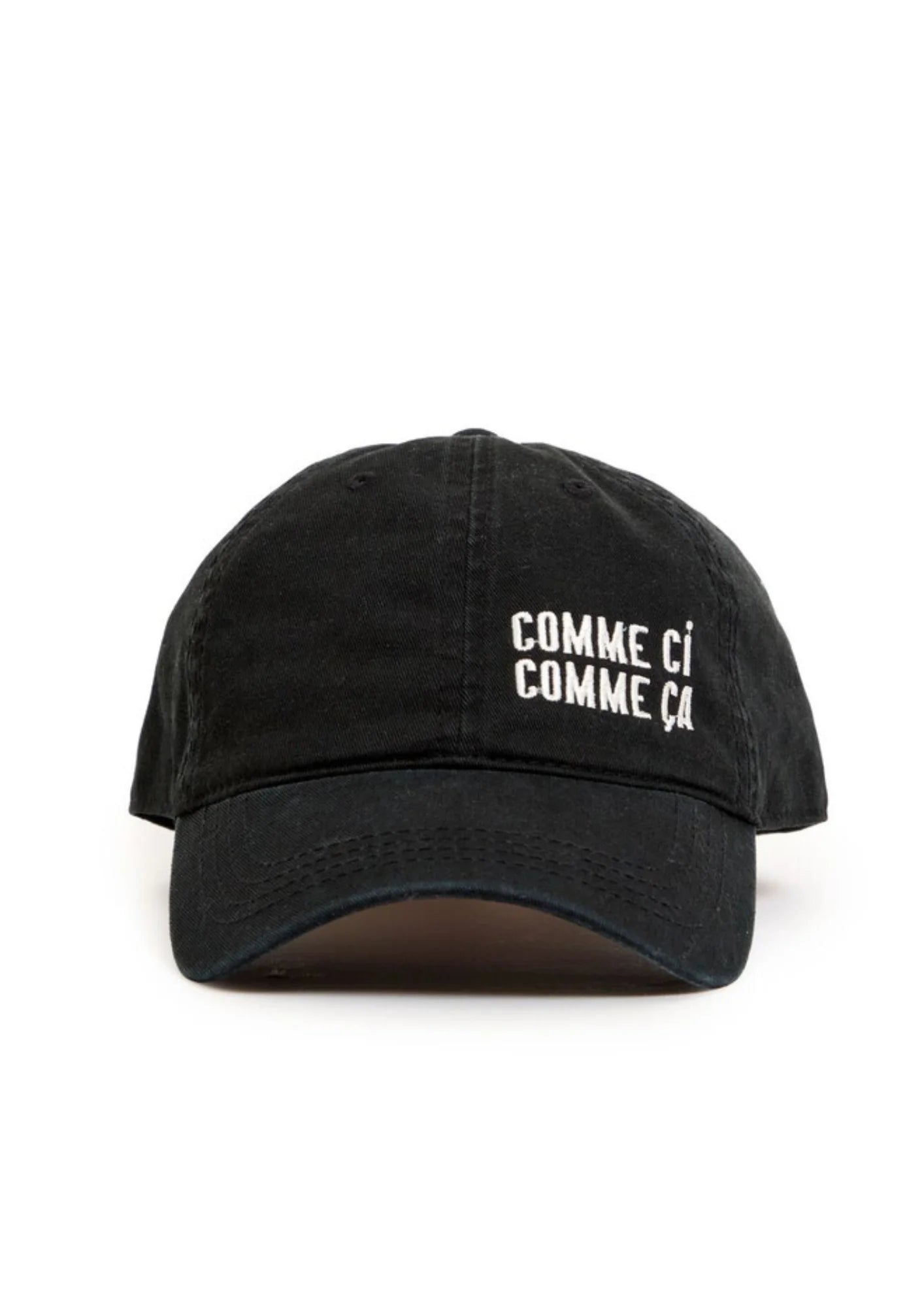 Clare V Baseball Hat Comme Ci Comme Ca, Black