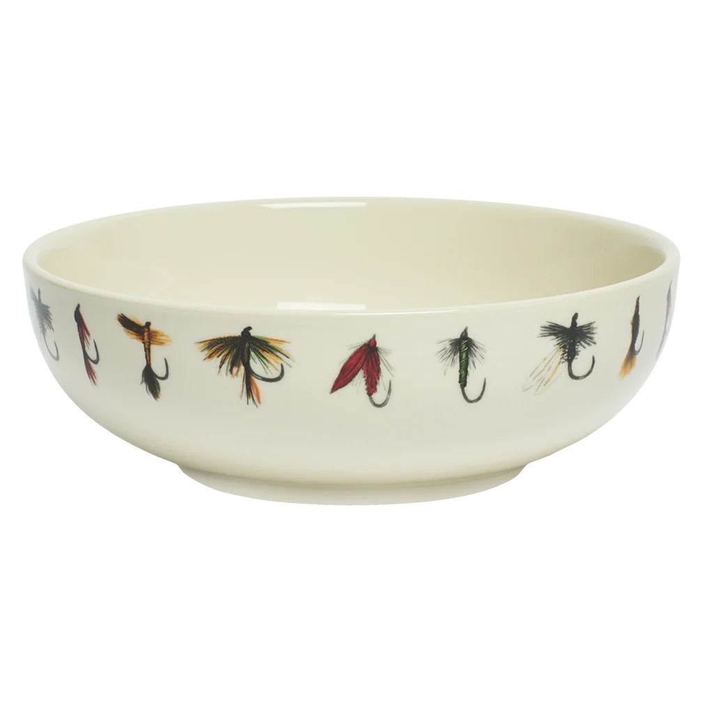 Fishs Eddy Gone Fishin' Serving Bowl