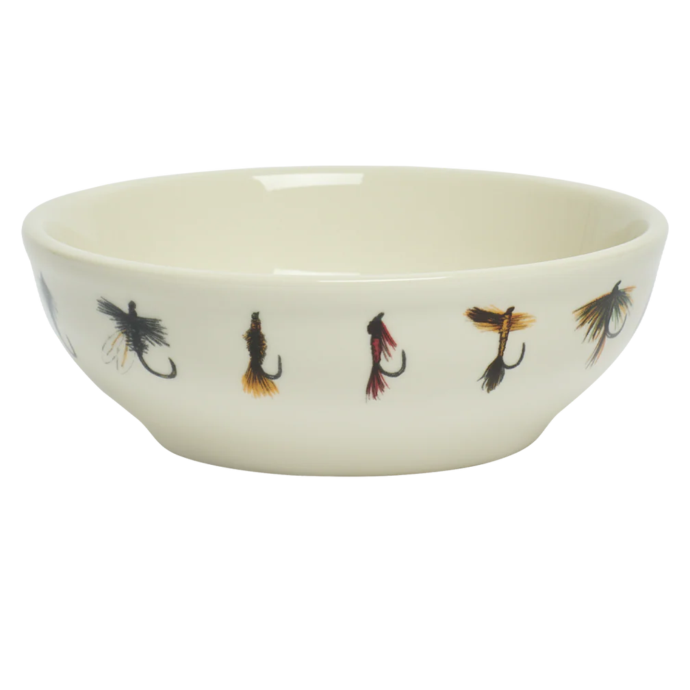 Fishs Eddy Gone Fishin' Nappy Bowl 14oz