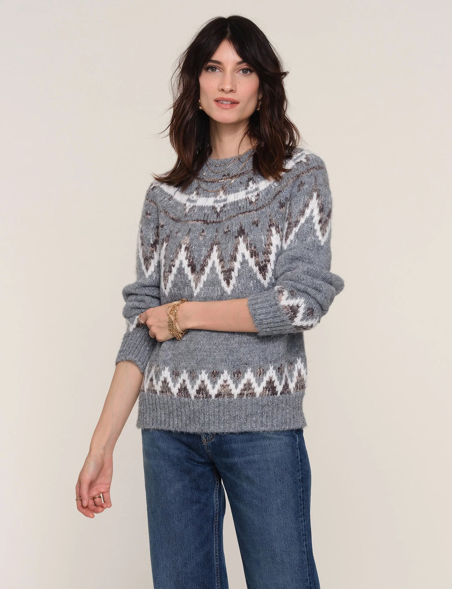 Heartloom Rae Sweater, Heather