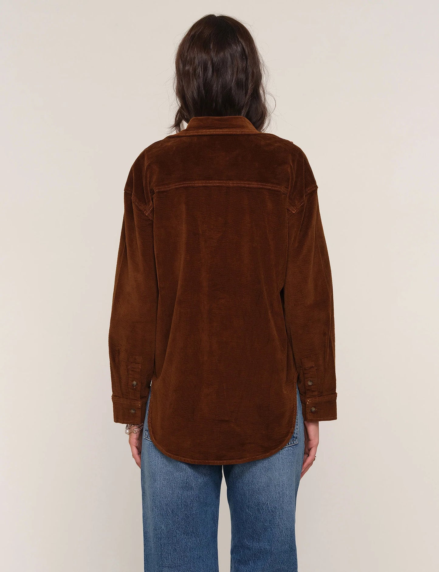 Heartloom Tilly Corduroy Shirt, Saddle