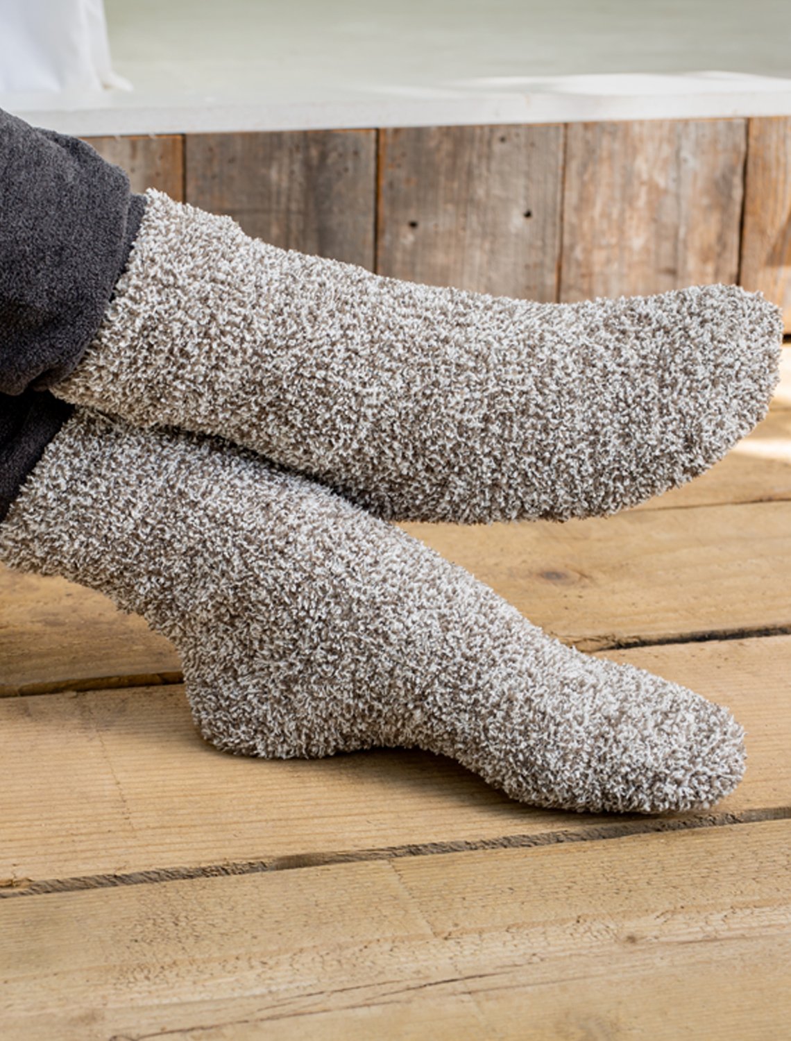 Barefoot Dreams Heathered Men's Socks - Multiple Options