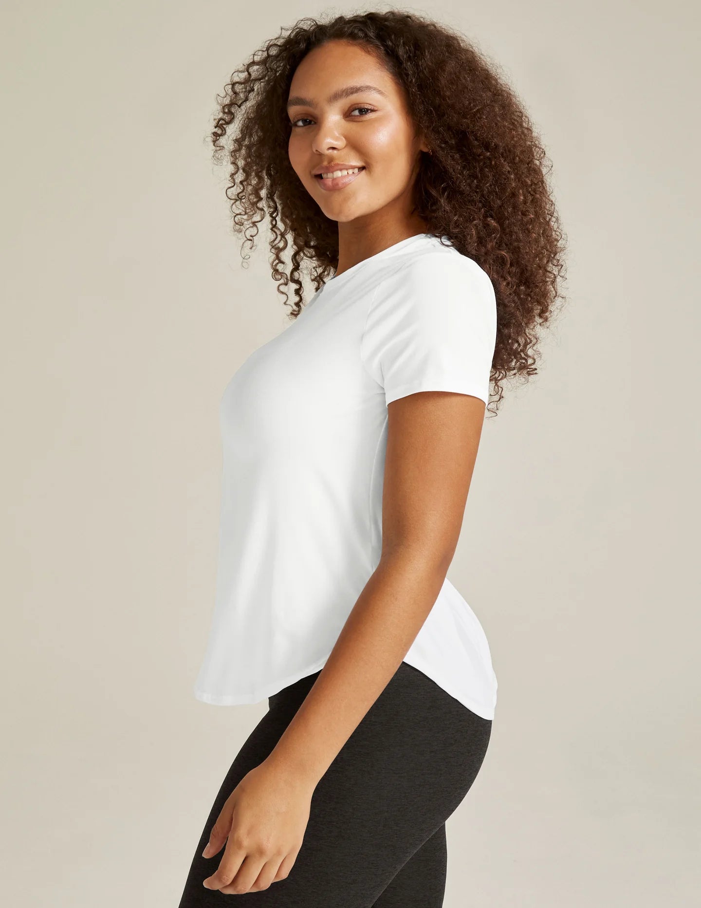 Beyond Yoga Featherweight On The Down Low Tee - Multiple Options