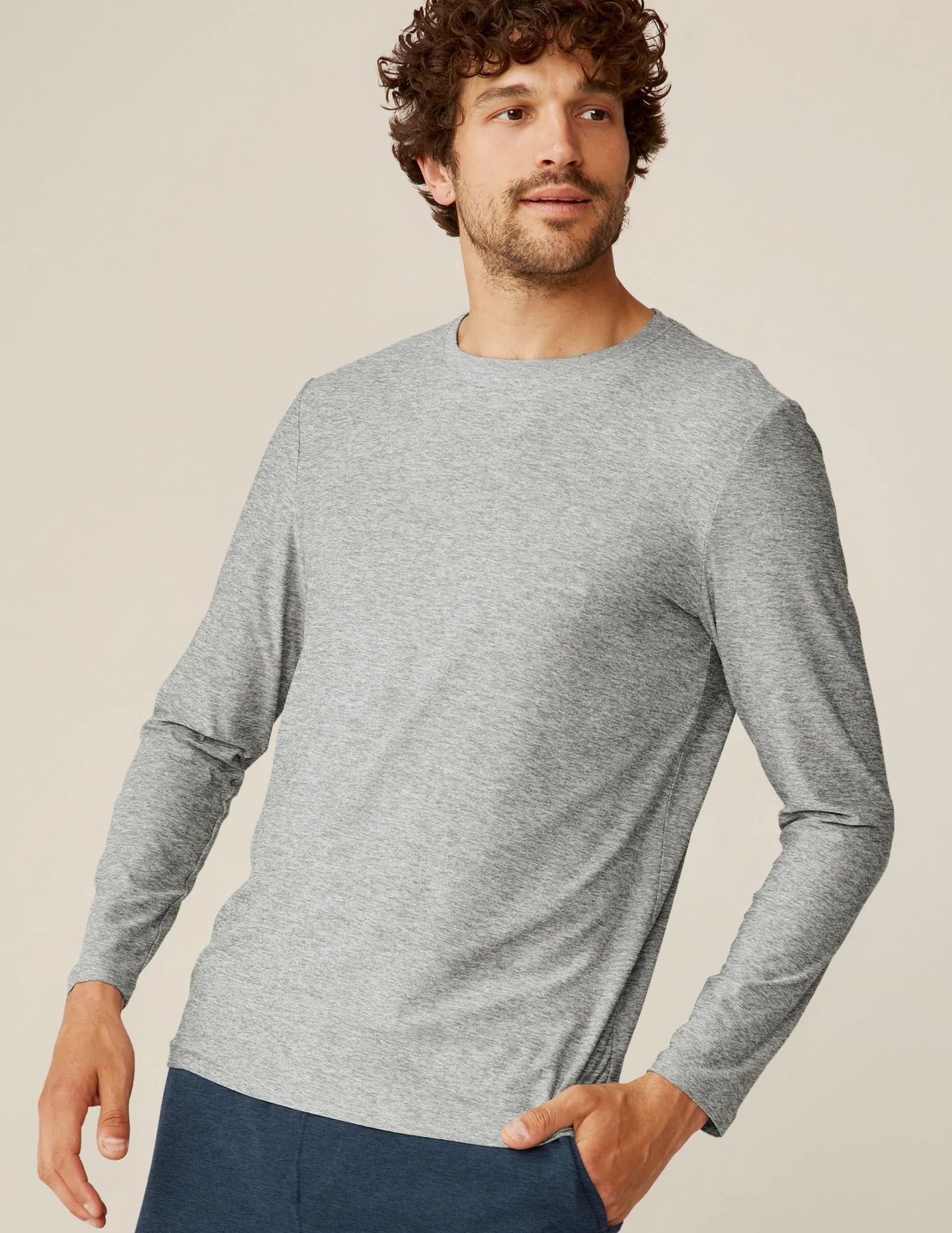 Beyond Yoga Men's Always Beyond Long Sleeve Crew - Multiple Options
