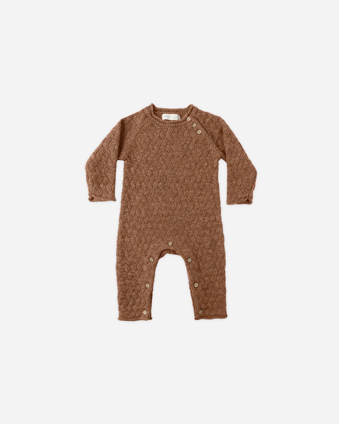 Quincy Mae Cozy Heather Knit Jumpsuit - Multiple Options