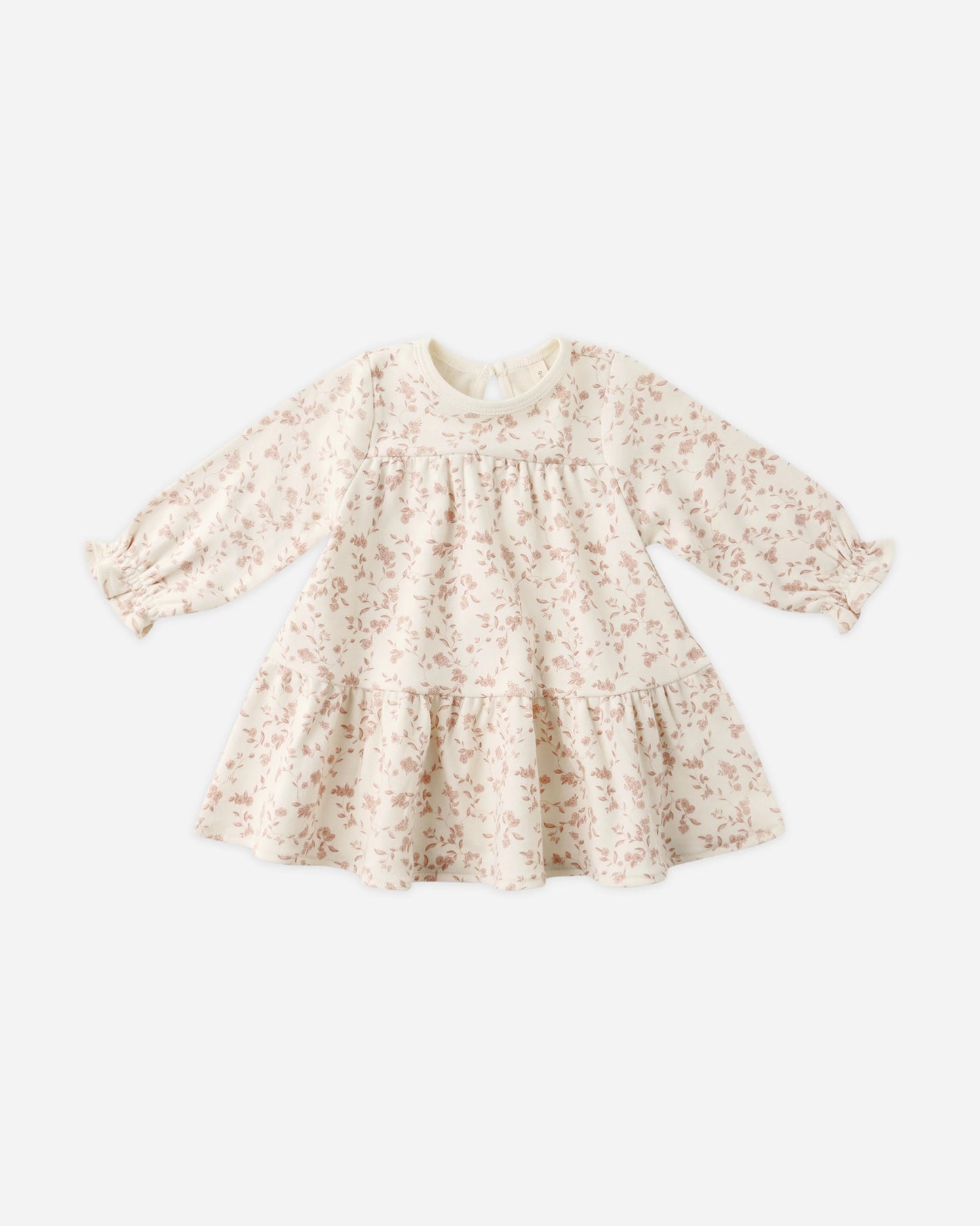 Quincy May Tiered Jersy Dress, French Garden/Ivory