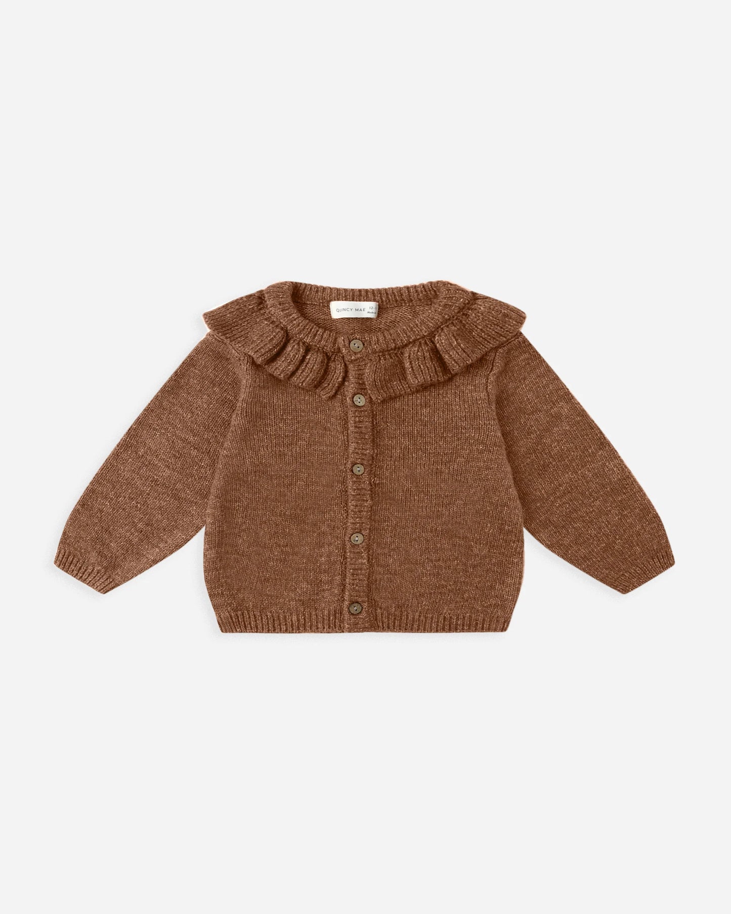Quincy Mae Ruffle Collar Cardigan - Multiple Options