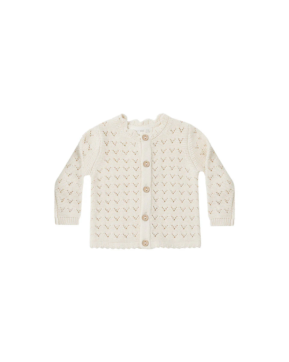 Quincy Mae Scalloped Cardigan - Multiple Options