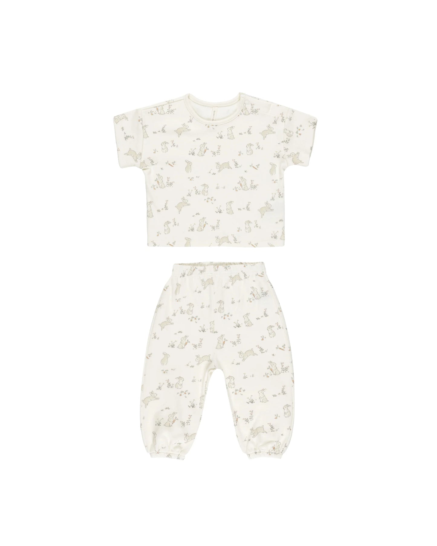 Quincy Mae Jersey Tee + Pant Set - Multiple Options