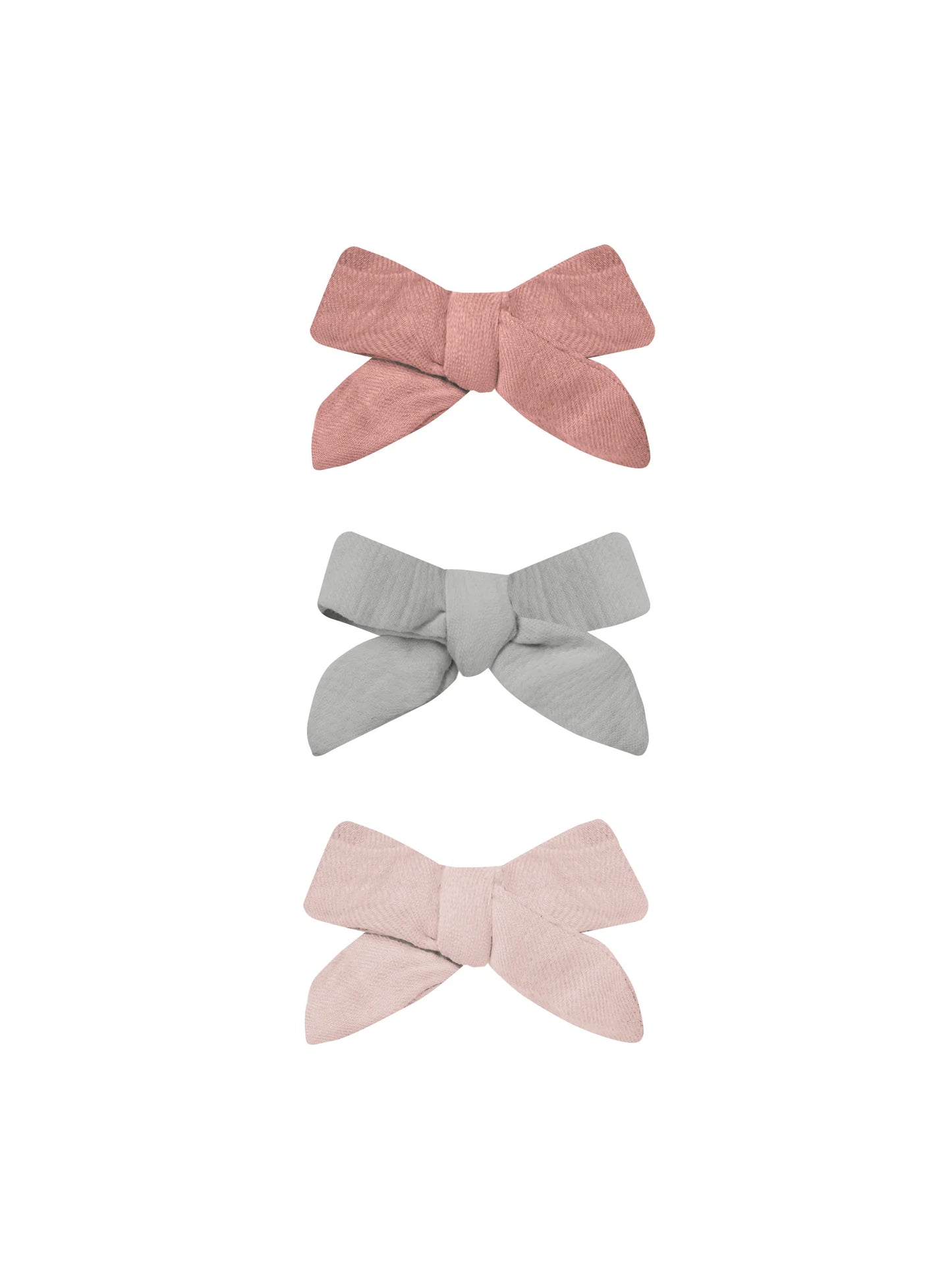 Quincy Mae Bow w/ Clip, Set of 3
