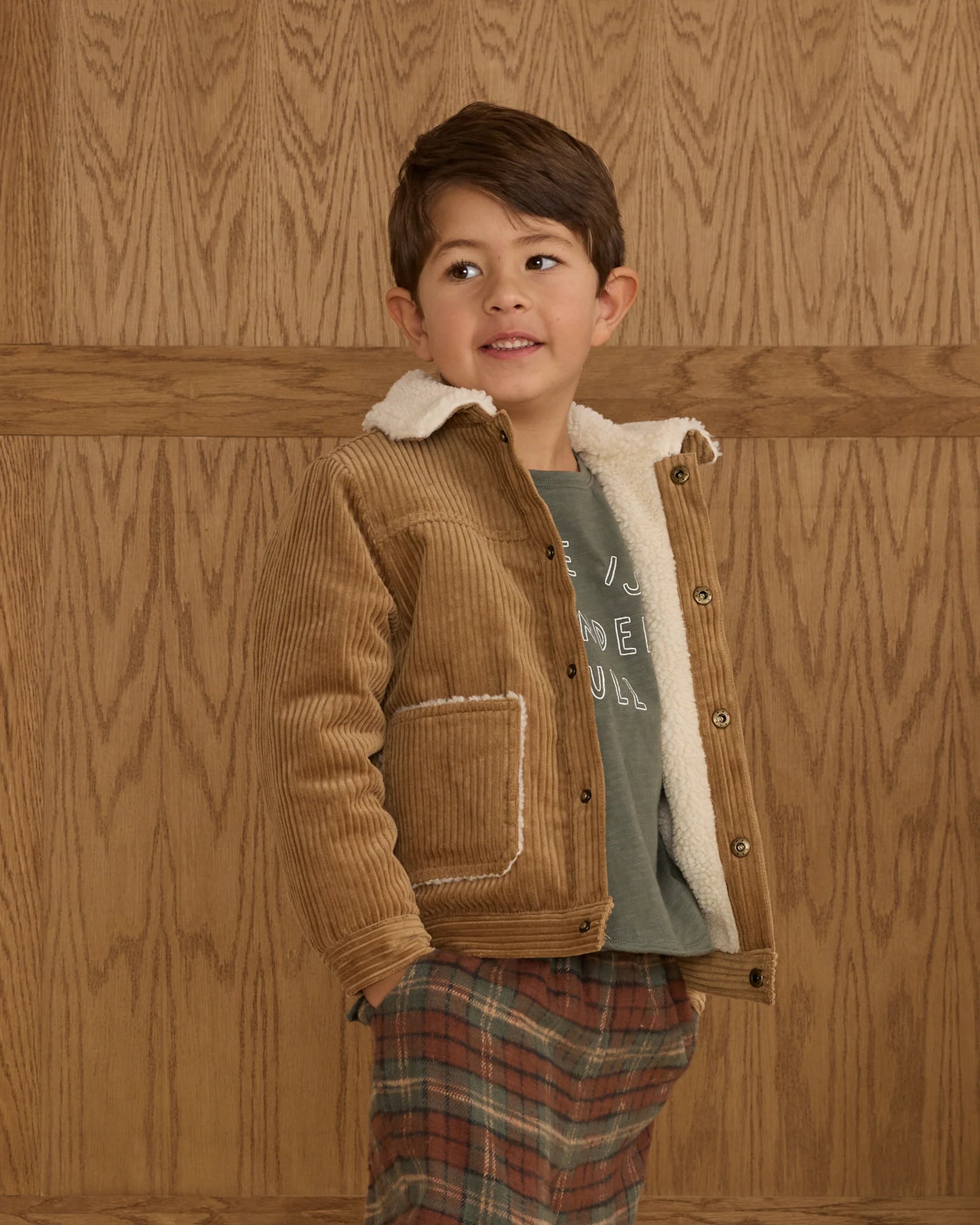 Rylee + Cru Corduroy Jacket, Toffee