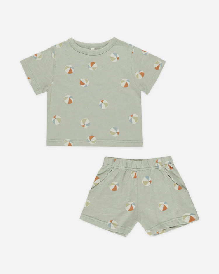 Rylee + Cru Play Set, Sage/ Beach Balls