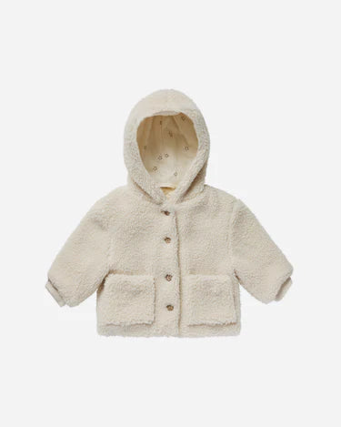 Rylee + Cru Shearling Bear Baby Coat - Multiple Options