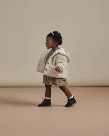 Rylee + Cru Shearling Bear Baby Coat - Multiple Options