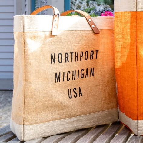 Apolis Northport Michigan Standard Market Tote