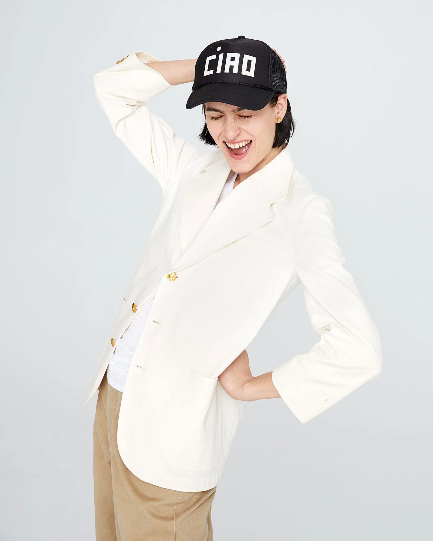 Claire V Trucker Hat Block Ciao - Multiple Options
