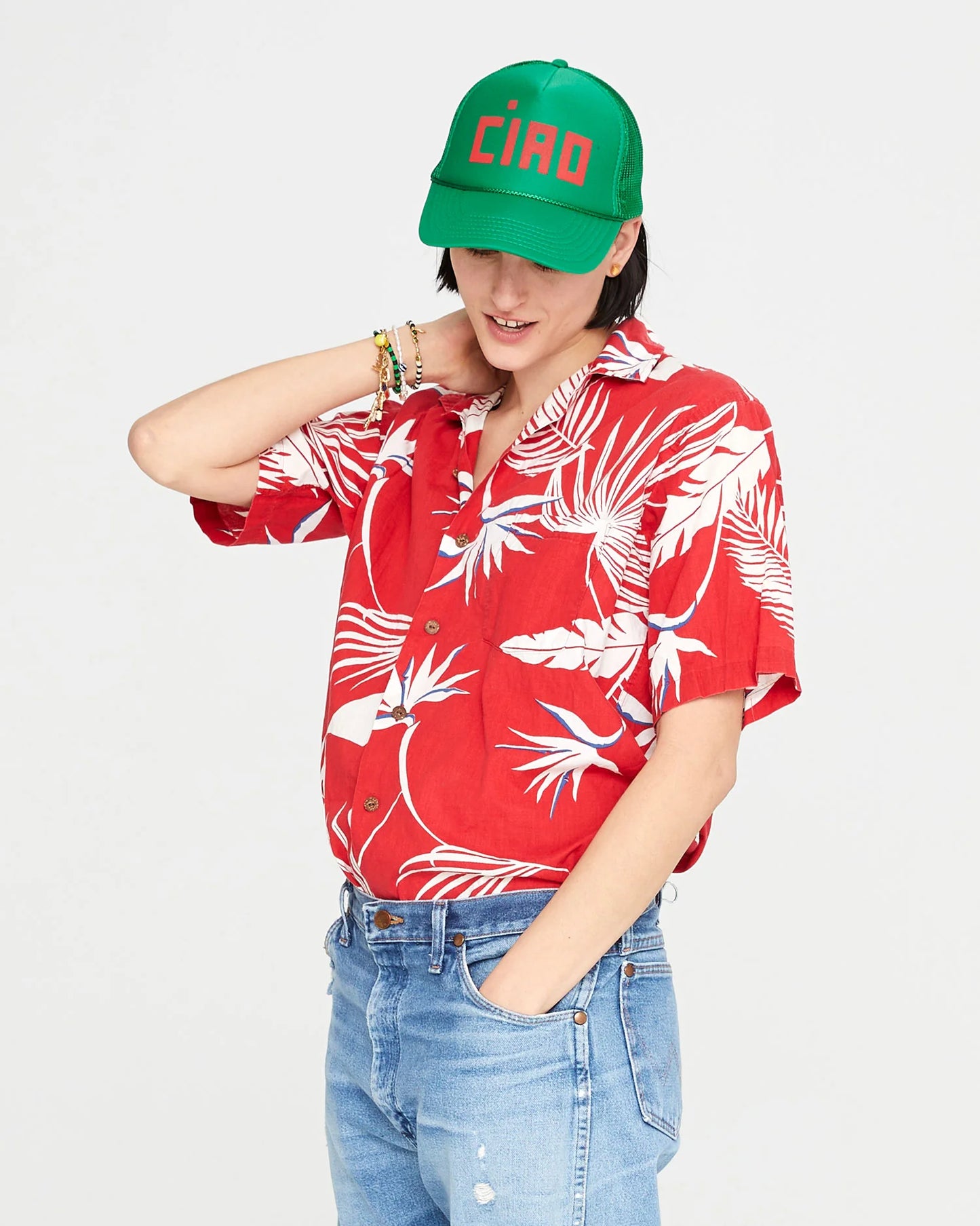 Claire V Trucker Hat Block Ciao - Multiple Options