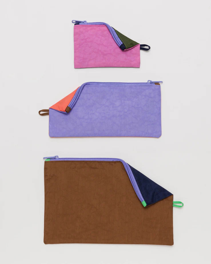 Baggu Flat Pouch Set - Multiple Options
