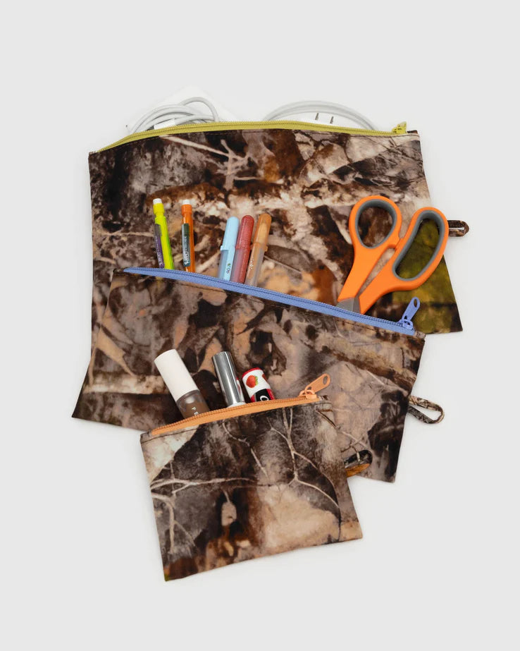 Baggu Flat Pouch Set - Multiple Options