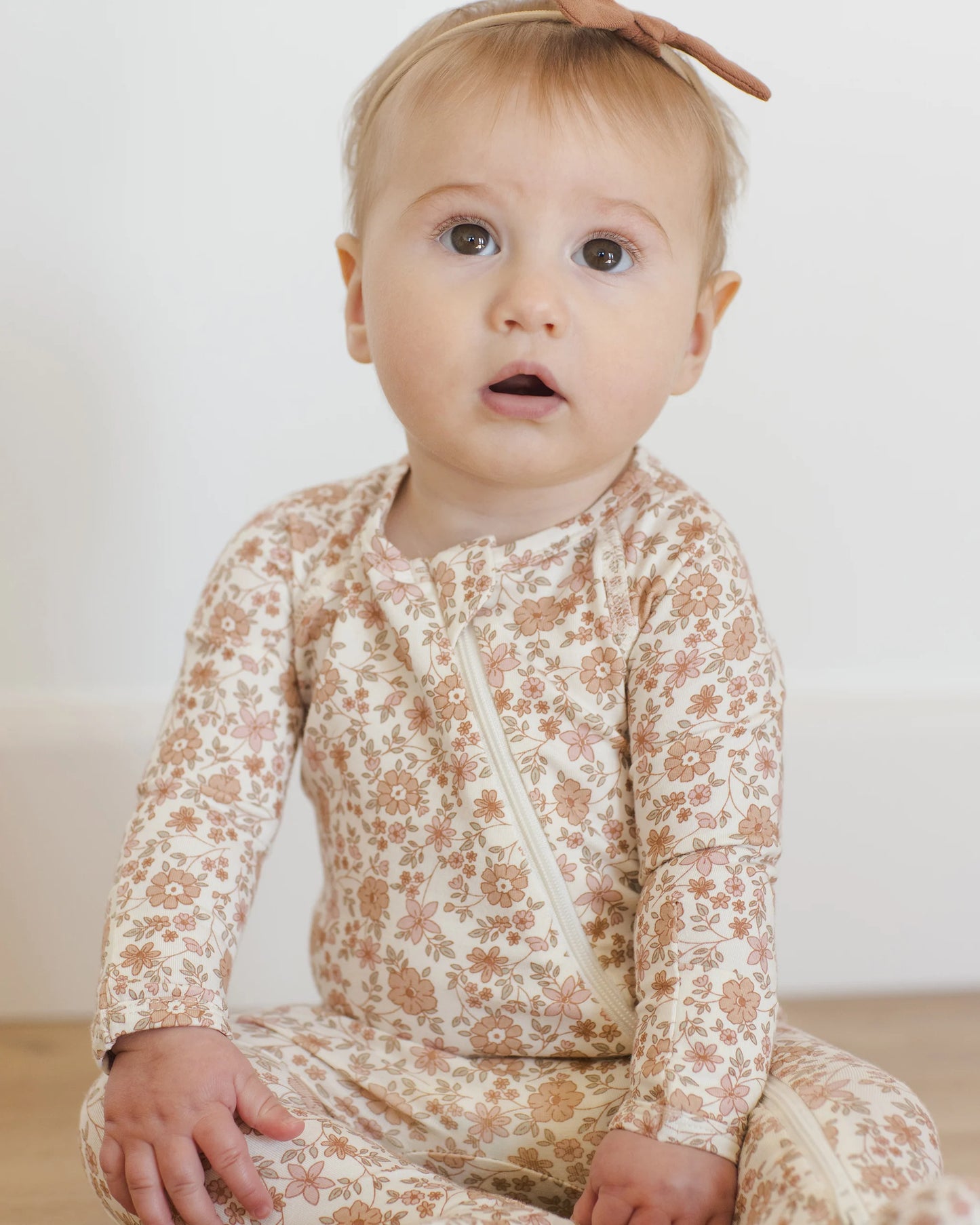 Quincy Mae Bamboo Zip Footie - Multiple Options