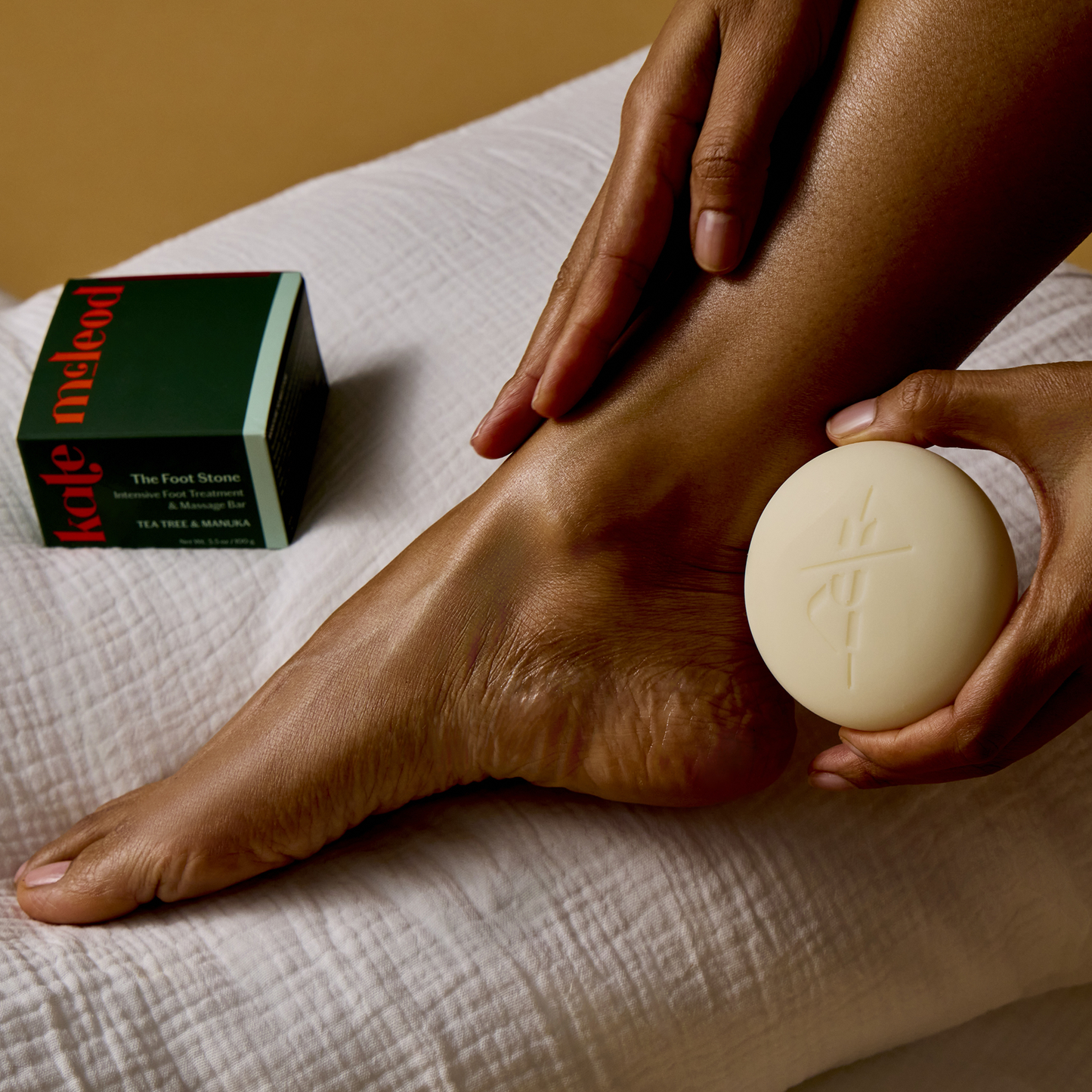 Kate McLeod The Foot Stone | Solid Foot Moisturizer