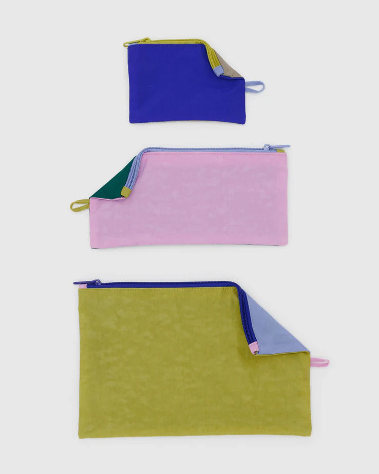 Baggu Flat Pouch Set - Multiple Options