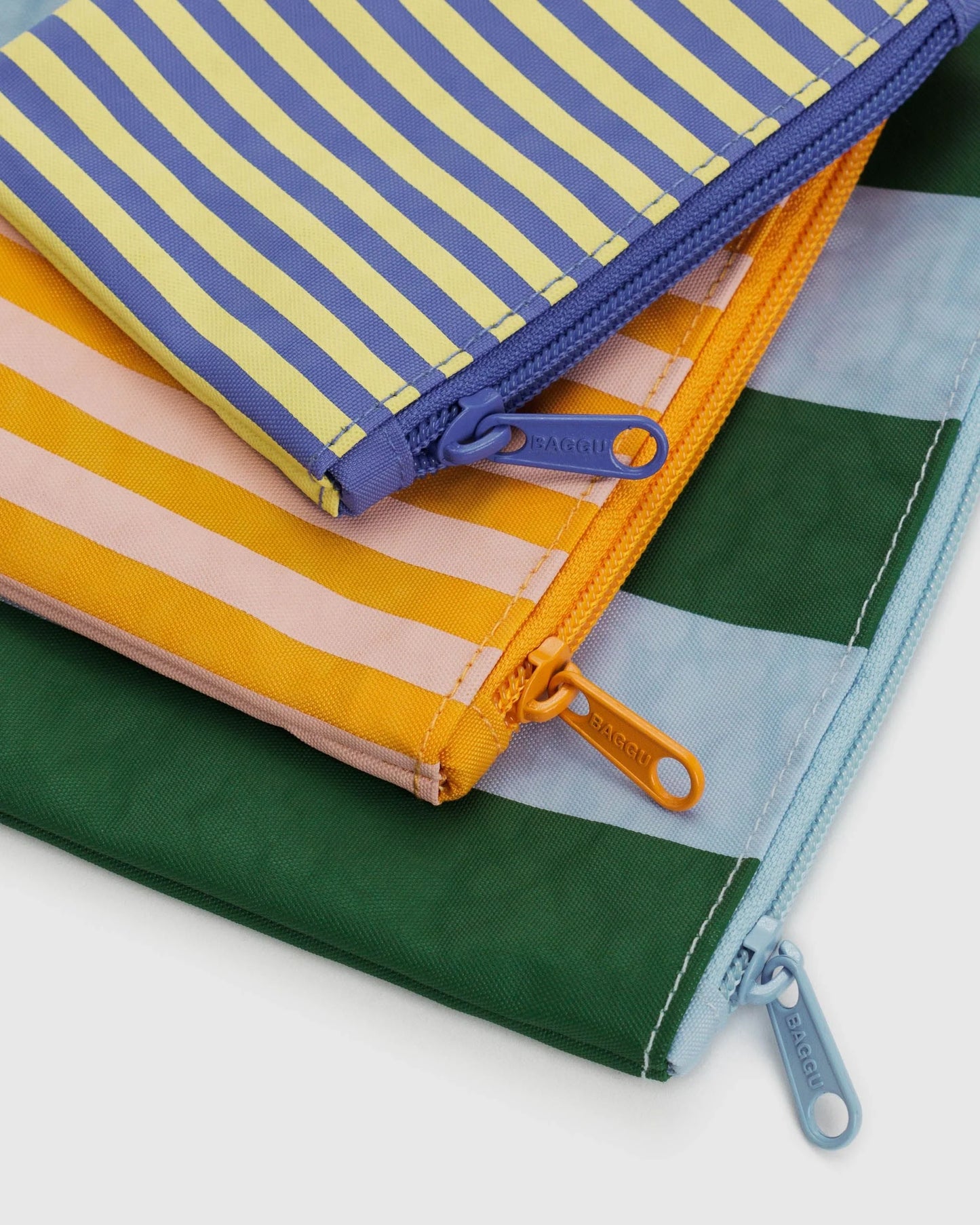 Baggu Flat Pouch Set - Multiple Options