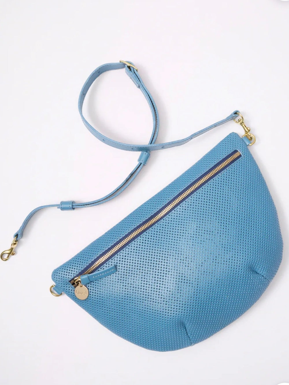 Clare V Grande Fanny, Desert Blue Perf