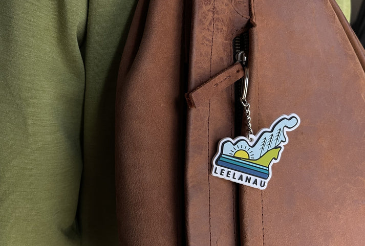 Jacob and Louise Leelanau 2" Keychain