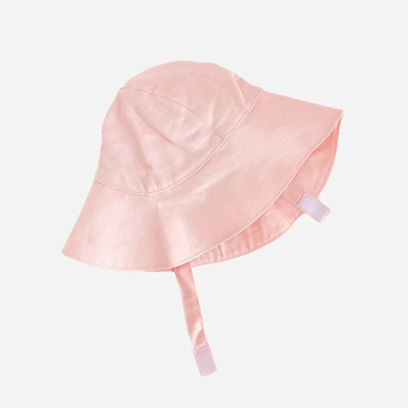 The Blueberry Hill Wide-Brim Sunhat /Cotton Linen Kids & Baby Hat - Multiple Options