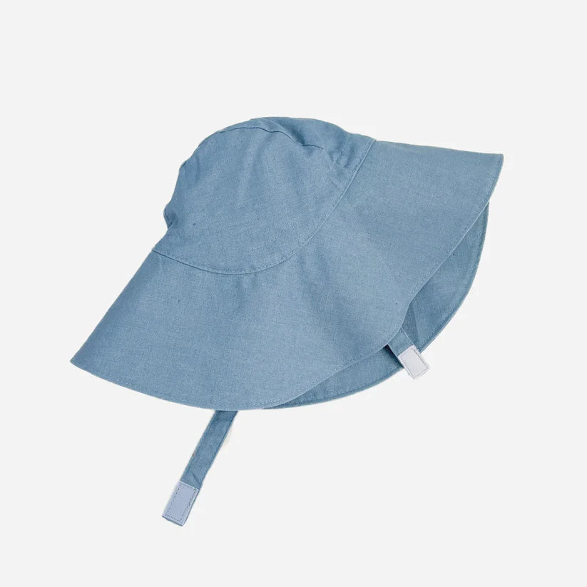 The Blueberry Hill Wide-Brim Sunhat /Cotton Linen Kids & Baby Hat - Multiple Options