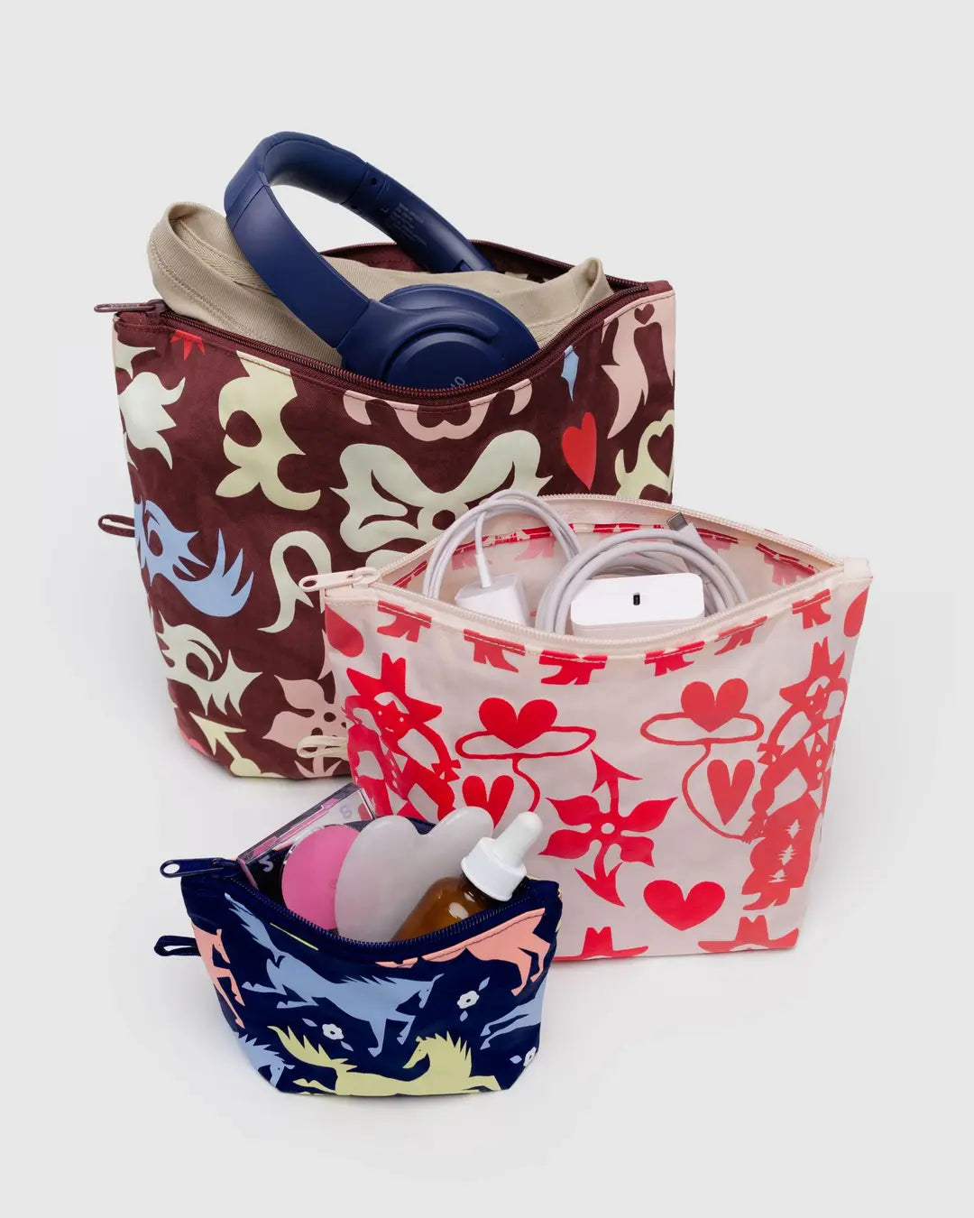 Baggu Go Pouch Set - Multiple Options