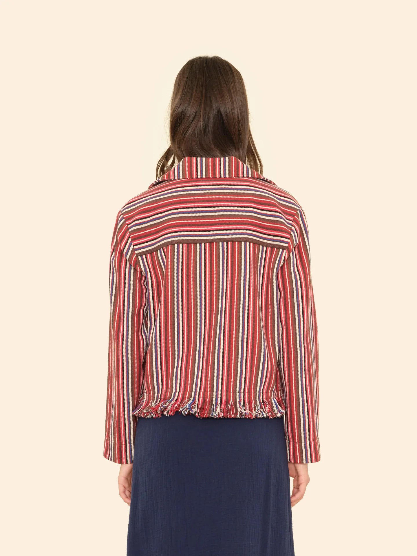 Xirena Garett Jacket, Onyx Stripe