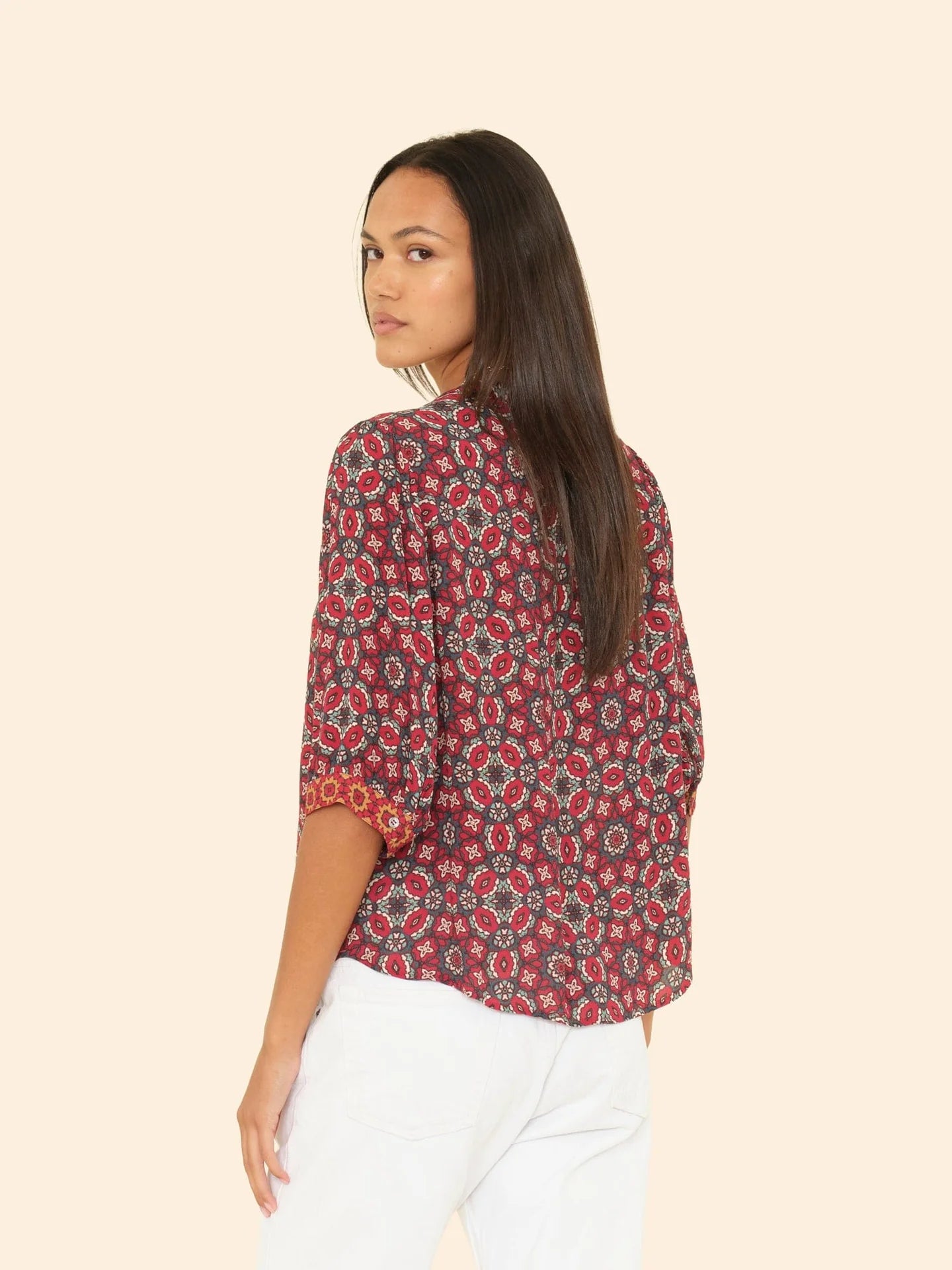 Xirena Corrine Top, Merlot Tile
