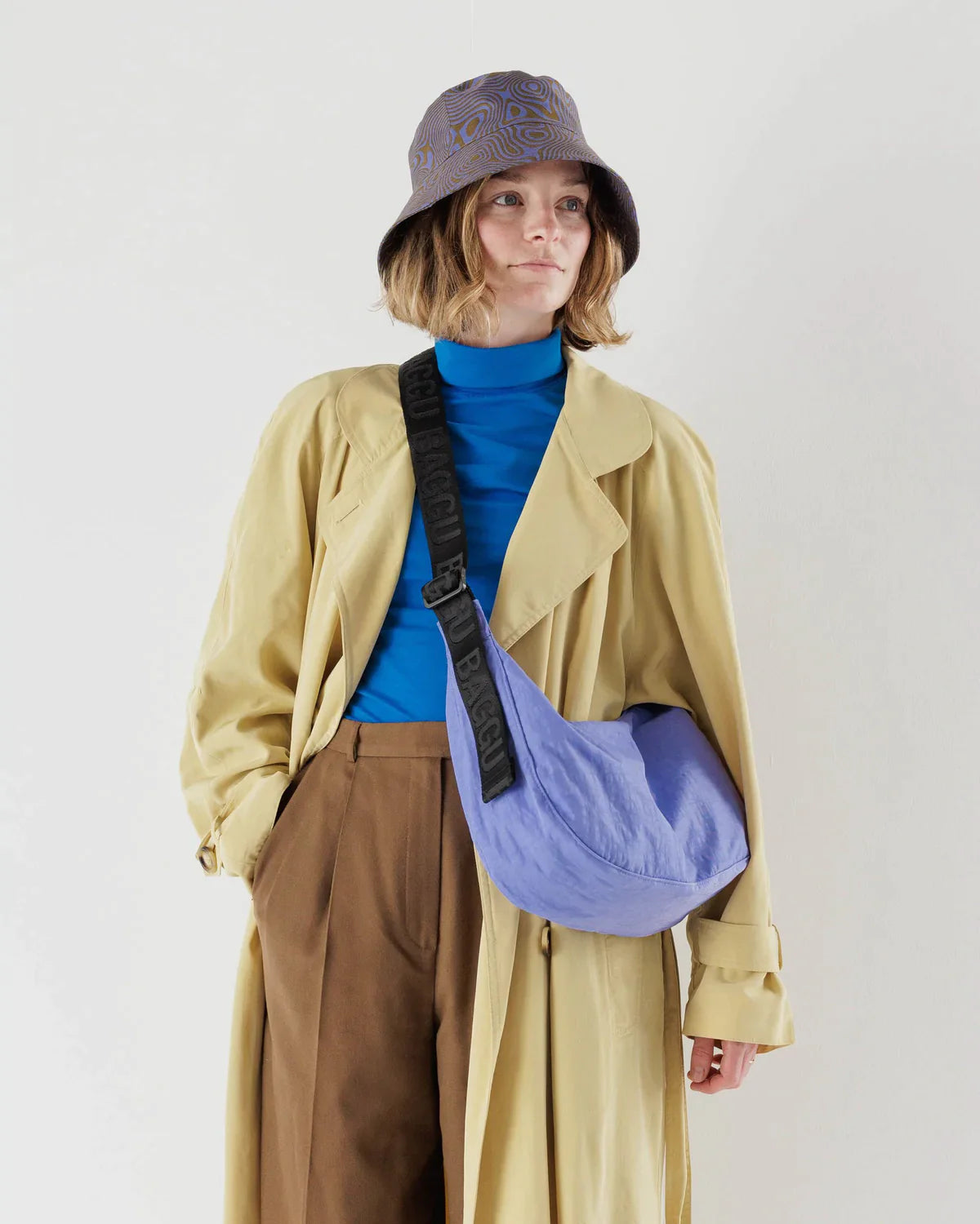 Baggu Medium Nylon Crescent Bag - Multiple Options
