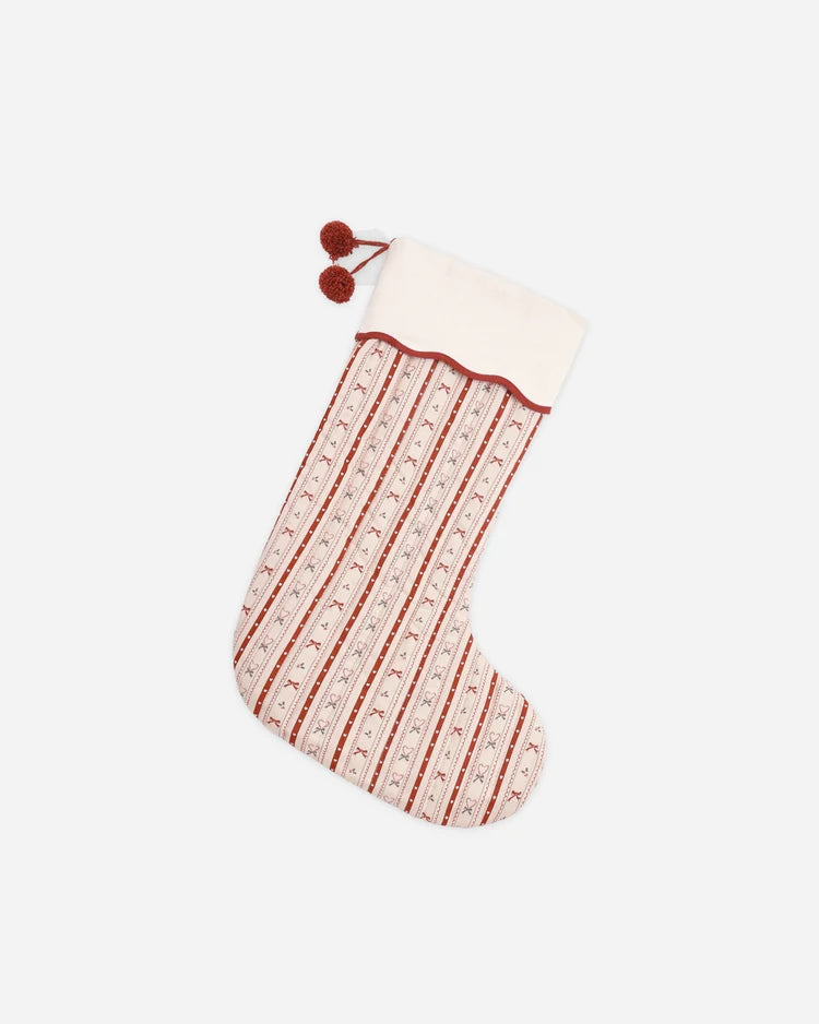 Rylee + Cru Noel Stocking Candy Cane Lane, Antique